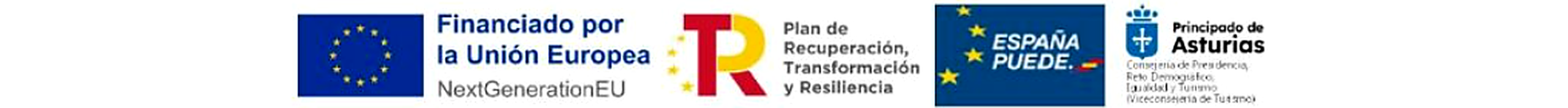 Financiado por la Unión Europea (NextGenerationEU), Plan de Recuperación, Transformación y Resiliencia, España Puede y Principado de Asturias